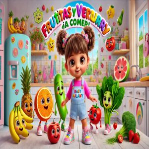 Baby Milany: Frutitas y Verduras, ¡A Comer!
