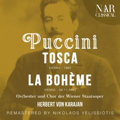 Orchester der Wiener Staatsoper, Herbert von Karajan, Dimiter Usunow, Floriana Cavalli, Harald Pröglhöf, Aldo Protti: Tosca, S. 69, IGP 17, Act II: "Floria!... Amore" (Cavaradossi, Tosca, Sciarrone, Scarpia)