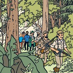 Tintin, Tomas Bolme, Bert-Åke Varg: Tintin hos gerillan, del 7