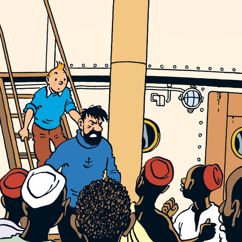 Tintin, Tomas Bolme, Bert-Åke Varg: Koks i lasten, del 2