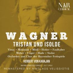 Orchester der Bayreuther Festspiele, Herbert von Karajan, Ramon Vinay, Hans Hotter: Tristan und Isolde, WWV 90, IRW 51, Act III: "Die nie erstirbt, sehnend nun ruit" (Tristan, Kurwenal)