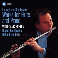 Wolfgang Schulz, Rudolf Buchbinder: Beethoven: 6 National Airs with Variations for Flute and Piano, Op. 105: No. 2, Air écossais. Allegretto scherzando "Of Noble Stock Was Shinkin"
