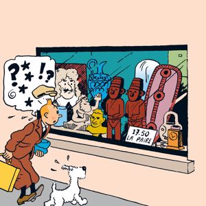 Tintin, Tomas Bolme, Bert-Åke Varg: Det sönderslagna örat