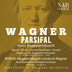 Orchester der Bayreuther Festspiele, Hans Knappertsbusch, Thomas Stewart, Chor der Bayreuther Festspiele, Hermann Winkler, Gerd Nienstedt: Parsifal, WWV 111, IRW 34, Act I: "Des Weihgefässes göttlicher Gehalt" (Amfortas, Coro, Die Ritter, Titurel)