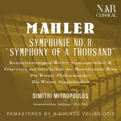 Die Wiener Philharmoniker, Dimitri Mitropoulos, Otto Edelmann: Symphony No. 8, E-Flat Major, IGM 14: IV. Wie Felsenabgrund mir zu Füssen (Pater Profundus)