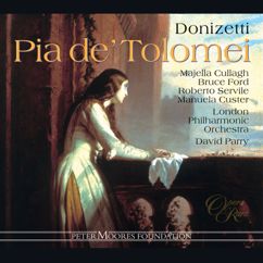 David Parry: Donizetti: Pia de' Tolomei, Act 1: "Cinto di rosse nubi" (Lamberto, Rodrigo, Chorus)