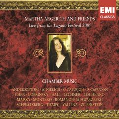 Martha Argerich, Polina Leschenko: Brahms: Variations on a Theme by Haydn for 2 Pianos, Op. 56b "St. Antoni Chorale": Variation VII. Grazioso (Live)