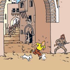 Tintin, Tomas Bolme, Bert-Åke Varg: Faraos cigarrer, del 9