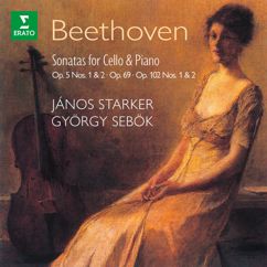 János Starker, György Sebök: Beethoven: Cello Sonata No. 3 in A Major, Op. 69: III. (a) Adagio cantabile