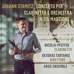 Nicolai Pfeffer & Ektoras Tartanis with Argo Ensemble: Clarinet Concerto in B-Flat Major: II. Adagio (Live)