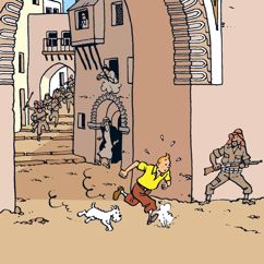 Tintin, Tomas Bolme, Bert-Åke Varg: Faraos cigarrer, del 2