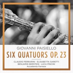 Claudio Ferrarini, Elisabetta Garetti, Benjamin Berstein, Luca Pincini & Academia Farnese: Giovanni Paisiello: Six quatuors, Op. 23