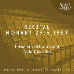 Elisabeth Schwarzkopf, Aldo Ciccolini: 4 Lieder, Op. 36, IRS 58: III. Hat gesagt - bleibt's nicht dabei