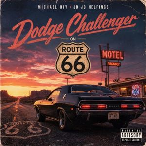 Michael Diy feat. Jo Jo Helfinge: Dodge Challenger on Route 66