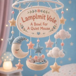 Lamplmit Vole: A Bowl For A Quiet Mouse