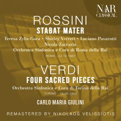 Carlo Maria Giulini, Orchestra Sinfonica di Roma della Rai, Luciano Pavarotti: ROSSINI: STABAT MATER; VERDI: FOUR SACRED PIECES