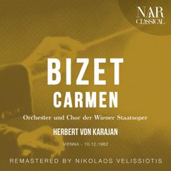 Orchester der Wiener Staatsoper, Herbert von Karajan, Harold Pröglhöf, Regina Resnik, Dimiter Usunov, Hilde Rössel-Majdan: Carmen, GB 9, IGB 16, Act III: "Reposons nous une heure" (Le Dancaïre, Carmen, Don José, Mercédès, Frasquita)