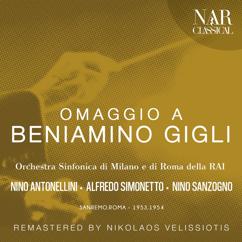 Beniamino Gigli, Orchestra Sinfonica di Roma della Rai, Nino Antonellini: L'ebrea, IFH 10, Act IV: "Rachele allor che Iddio" (Éléazar)