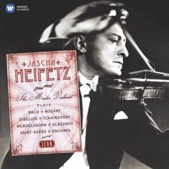 Jascha Heifetz/Arpád Sándor: Sarabande from English Suite No.3 in G minor BWV 808 (1992 Remastered Version)