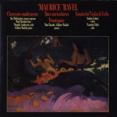 Maurice Ravel: Chansons Madecasses (1925-26); III. Il est doux de se coucher