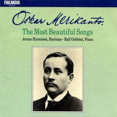 Jorma Hynninen, Ralf Gothóni: Merikanto : Lauantai-ilta, Op. 75 No. 2 (Saturday Evening)