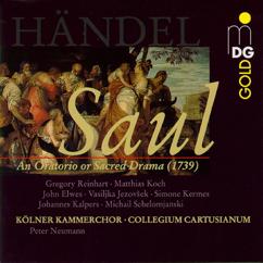 John Elwes, Collegium Cartusianum, Peter Neumann: Saul, HWV 53: Act One "No, Cruel Father, No!"
