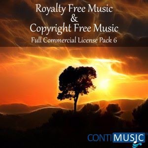 ContiMusic: Royalty Free Music & Copyright Free Music Full Commercial License Pack 6