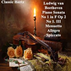 Classic Hertz: Piano Sonata No 1 in F, Op. 2 No 1. III Menuetto Allegro Spiccato
