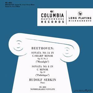 Rudolf Serkin: Beethoven: Piano Sonata No. 14, Op. 27 No. 2 "Moonlight" & Piano Sonata No. 8, Op. 13 "Pathétique" (2017 Remastered Version)