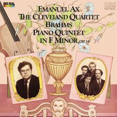 Emanuel Ax: Brahms: Piano Quintet in F Minor, Op. 34