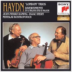 Isaac Stern;Mstislav Rostropovich;Jean-Pierre Rampal: London Trio No. 2 in G Major, Hob. IV:2