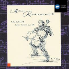 Mstislav Rostropovich: Bach, JS: Cello Suite No. 2 in D Minor, BWV 1008: II. Allemande