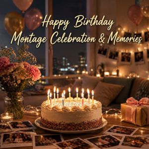 Endless Candles: Happy Birthday - Montage Celebration & Memories