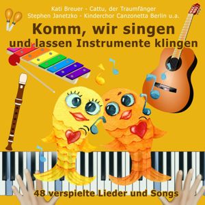 Various Artists: Komm, wir singen und lassen Instrumente klingen (48 verspielte Lieder und Songs)