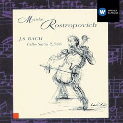 Mstislav Rostropovich: Bach, JS: Cello Suite No. 2 in D Minor, BWV 1008: I. Prelude