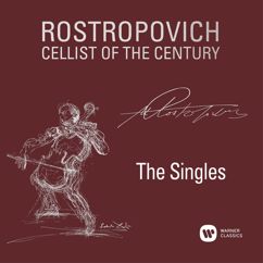 Mstislav Rostropovich: Bach, JS: Cello Suite No. 2 in D Minor, BWV 1008: IV. Sarabande