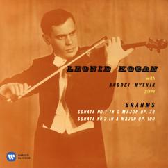 Leonid Kogan, Andrei Mytnik: Brahms: Violin Sonata No. 1 in G Major, Op. 78: I. Vivace ma non troppo