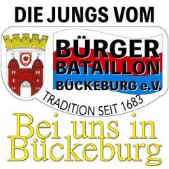 Die Jungs vom Bürgerbataillon: Bei uns in Bückeburg