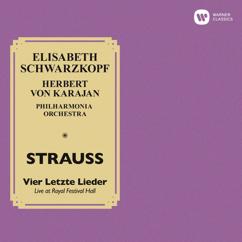 Herbert von Karajan: Strauss, R: 4 Letzte Lieder: No. 3, Beim Schlafengehen (Live at Royal Festival Hall, 1956)