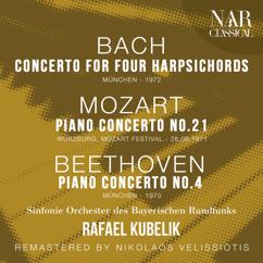 Rafael Kubelik, Sinfonie Orchester des Bayerischen Rundfunks: BACH: CONCERTO FOR FOUR HARPSICHORDS; MOZART: PIANO CONCERTO No. 21; BEETHOVEN: PIANO CONCERTO No. 4