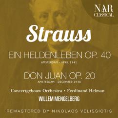 Concertgebouw Orchestra, Willem Mengelberg, Ferdinand Helman: Ein Heldenleben, Op.40, IRS 20: II. Das Windersacher