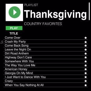 Various Artists: Country Thanksgiving Favorites