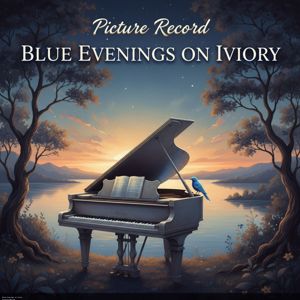 Picture Record: Blue Evenings on Ivory