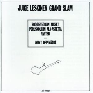 Juice Leskinen: Boogieteorian alkeet peruskoulun ala-astetta varten, lyhyt oppimäärä