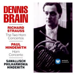 Dennis Brain, Philharmonia Orchestra, Wolfgang Sawallisch: Horn Concerto No. 2 in E flat major AV132 (1986 Digital Remaster): I. Allegro