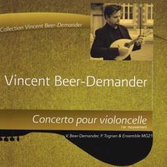 Vincent Beer-Demander, Ensemble MG21 & Pablo Tognan: L'âme de fond, Concerto pour violoncelle, 1er mouvement
