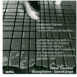 Ensemble Belcanto & Dietburg Spohr: Klangsteine - Steinklänge