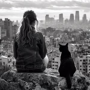 Overlove: Black White киса