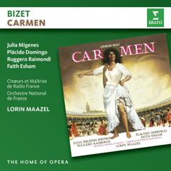 Lorin Maazel: Bizet: Carmen, WD 31, Act 2: "Amoureuse... Ce n'est pas une raison ça" (Le Dancaïre, Frasquita, Mercédès, le Remendado, Carmen)