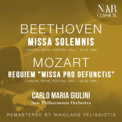 Carlo Maria Giulini, New Philharmonia Orchestra: BEETHOVEN: MISSA SOLEMNIS; MOZART: REQUIEM "MISSA PRO DEFUNCTIS"